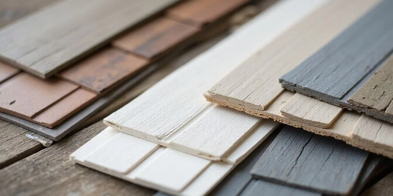 Vinyl siding options displayed on Lancaster Ohio home