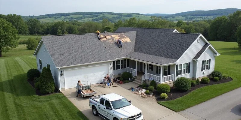 Roofing services in Newark, Ohio