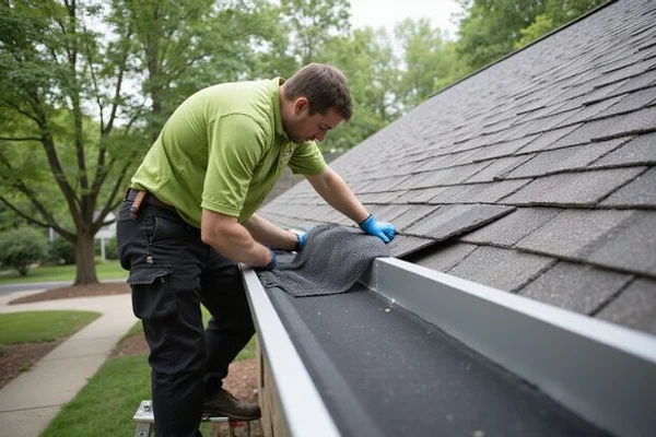 Gutter Guard Installation project 2