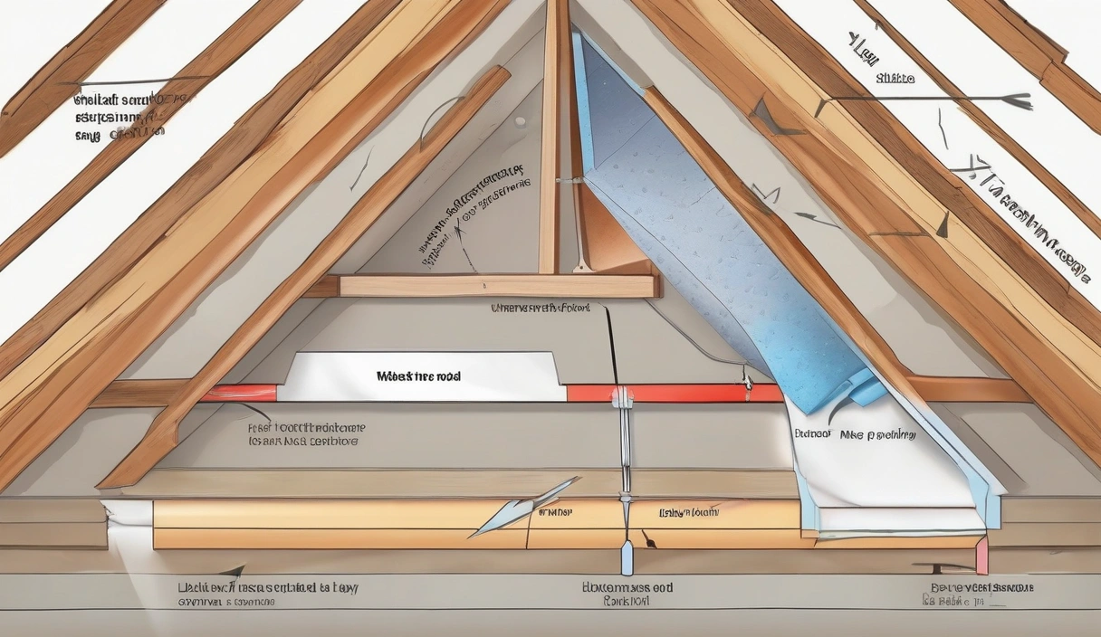 Ohio attic ventilation system showing ridge vents and soffit